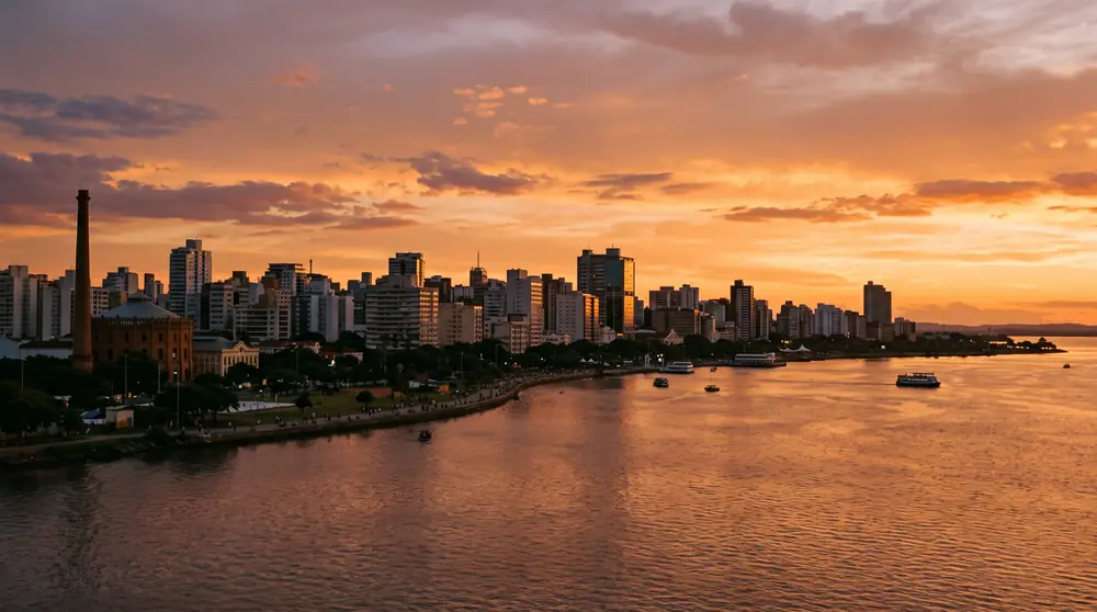 Vista de Porto Alegre